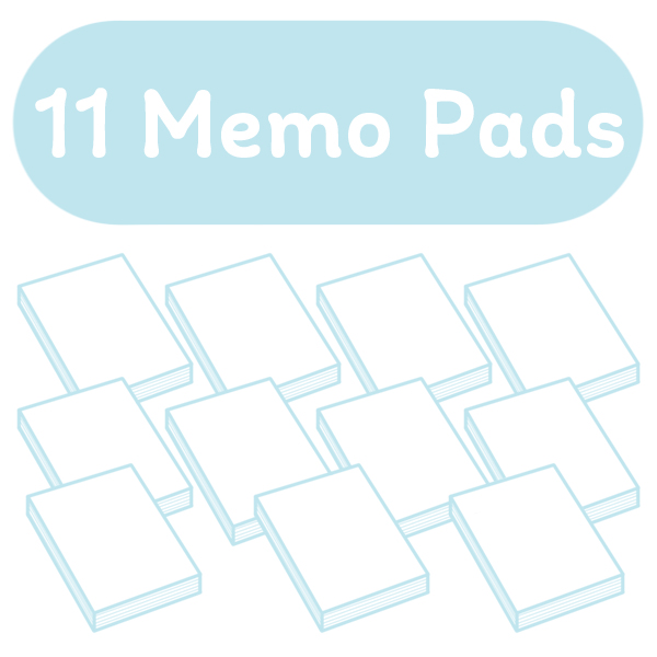 11 Memo Pads