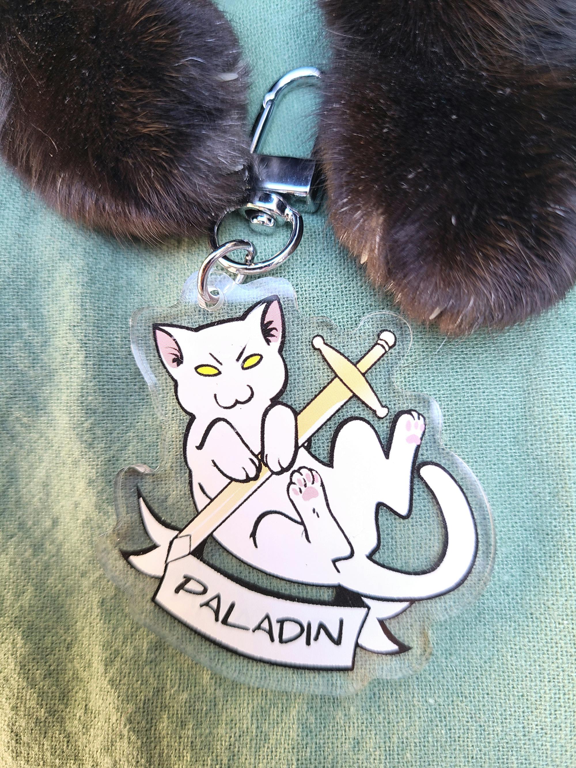 Paladin kitty Charm