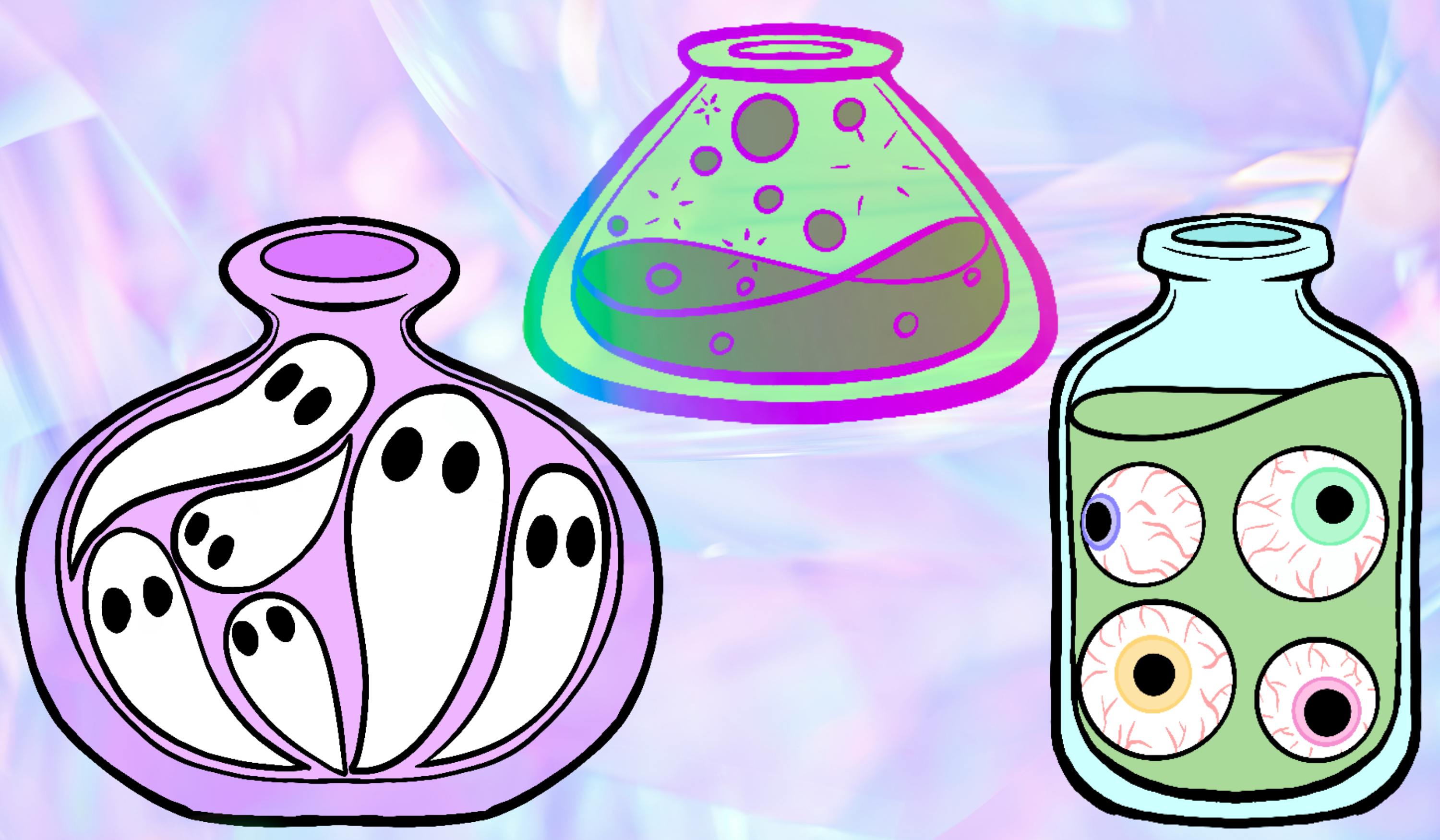 Spooky Scary Potion Set