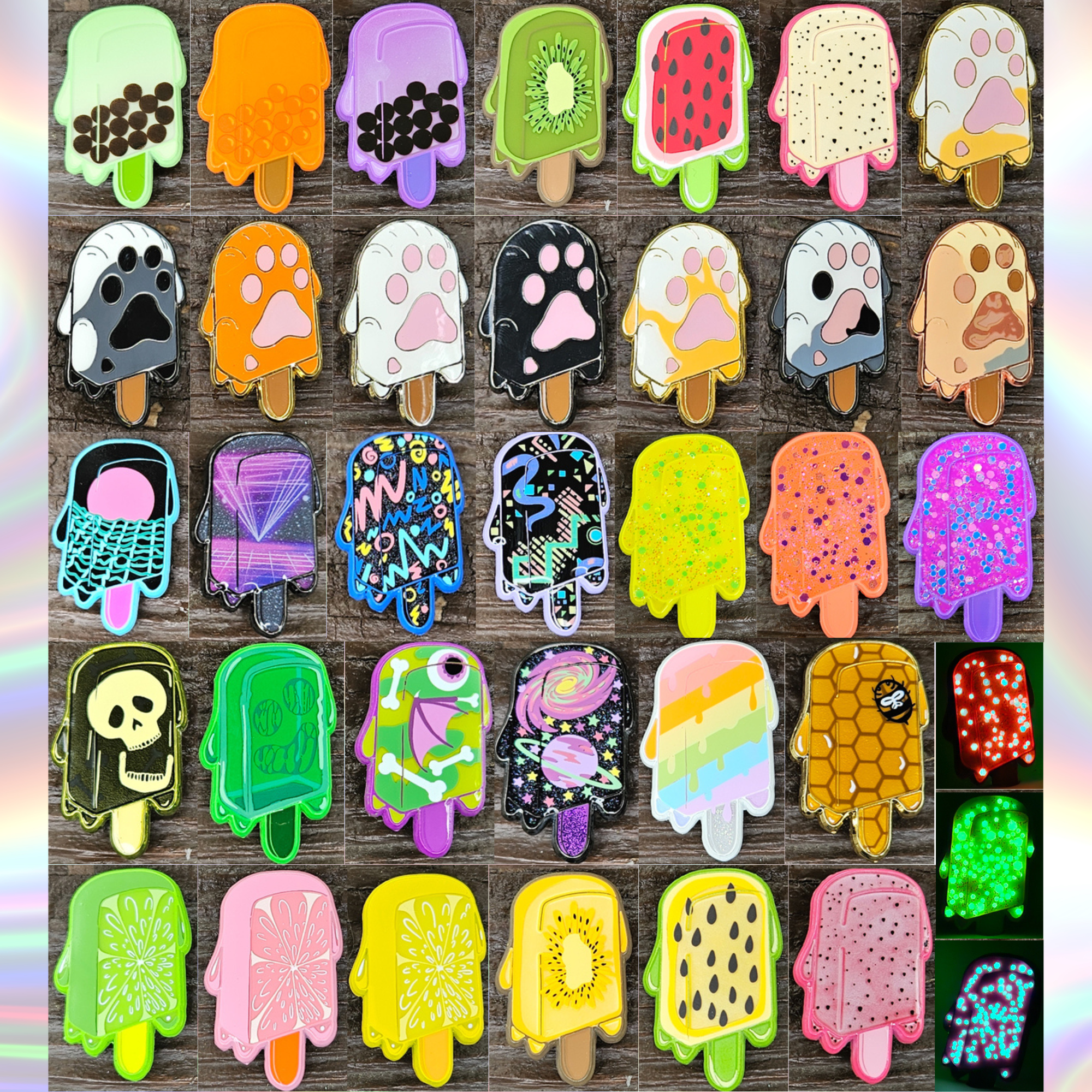 Popsicle Panic Enamel Pin
