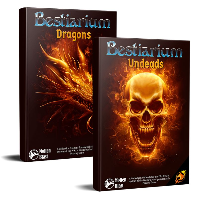 Bestiarium: Dragons & Undead for OSR