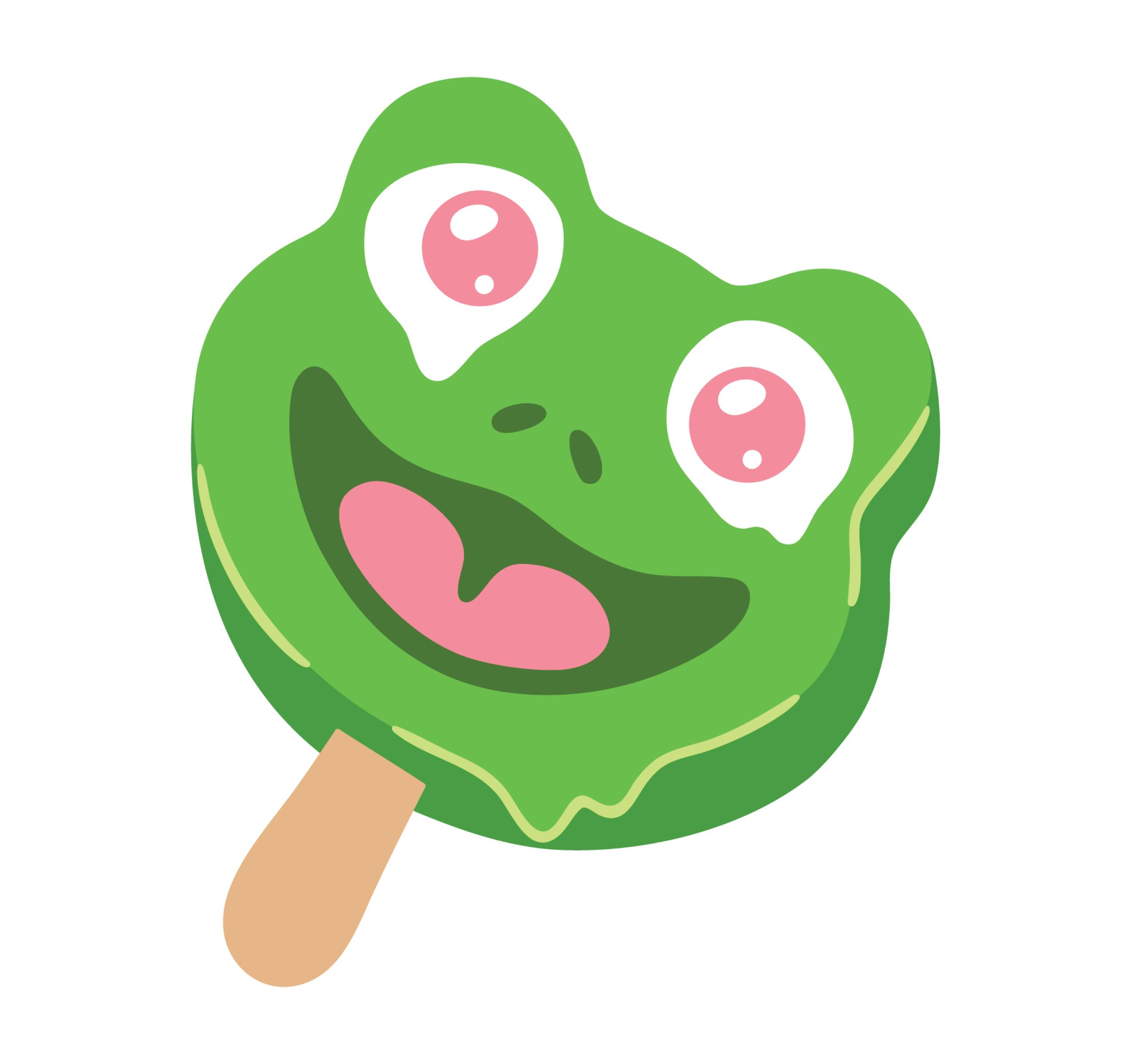 Frog Popsicle Pin