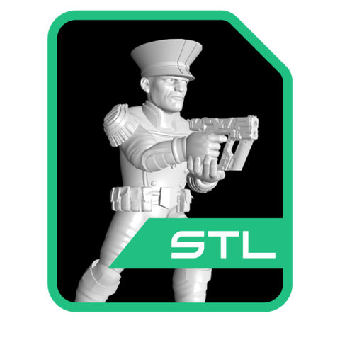 Starport Security Squad Miniatures STLs