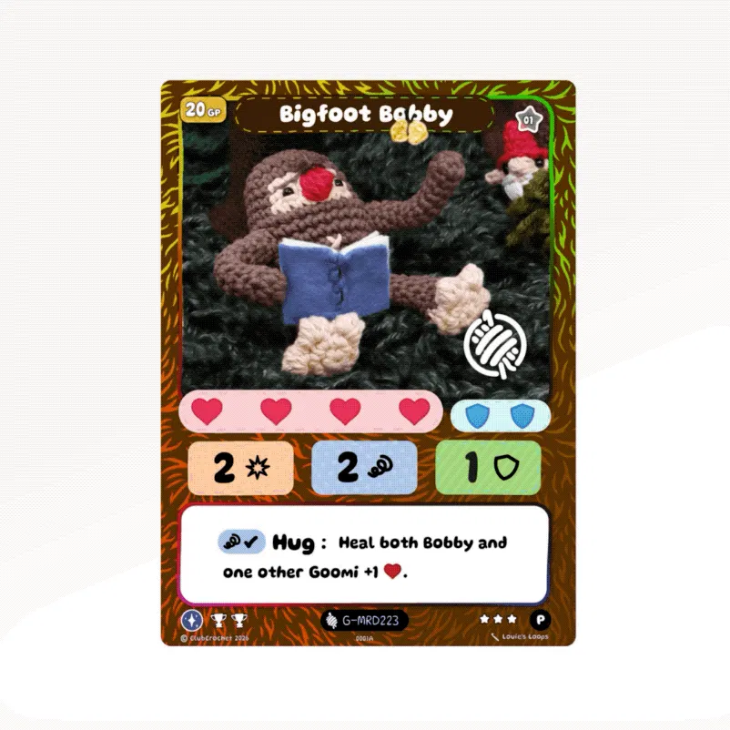 Bigfoot Bobby Exclusive Promo Card