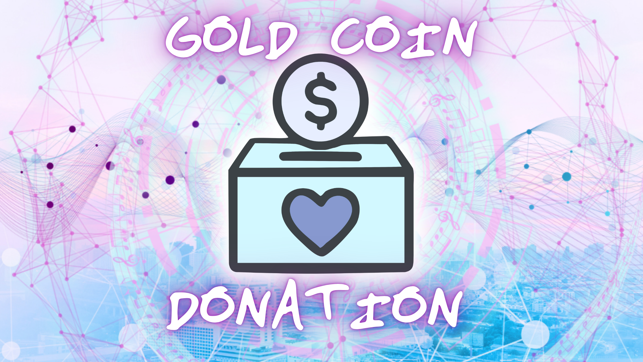 Gold coin donation