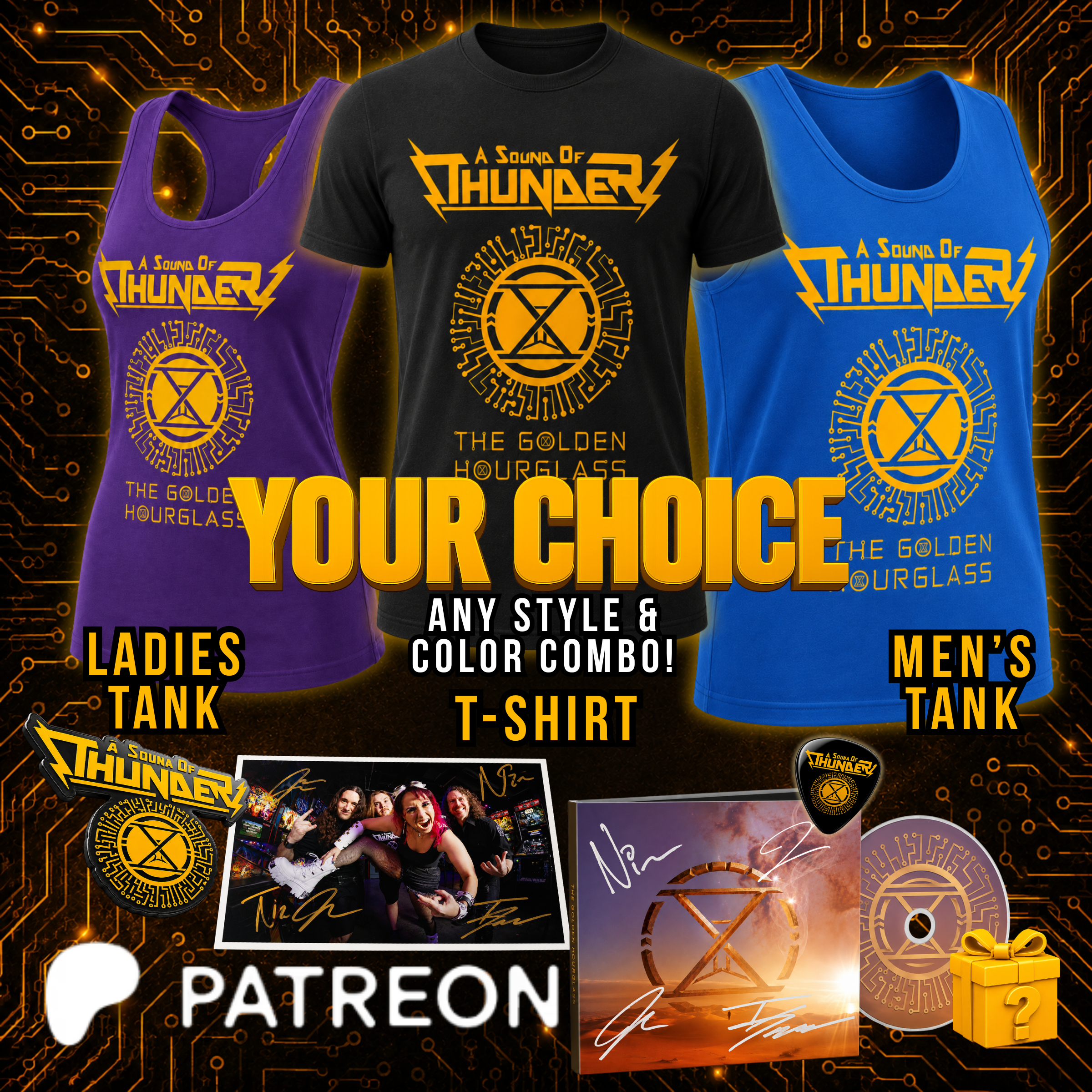 Limited Campaign T-Shirt + Honored Heroes (PATREON)