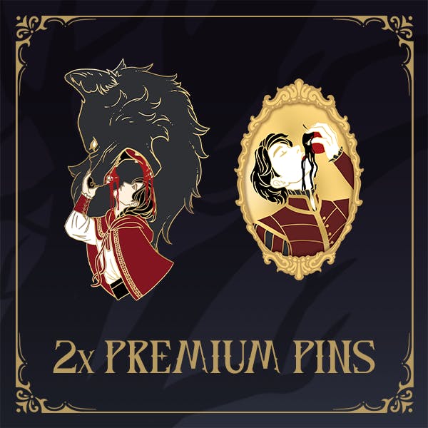 2 Premium Pins