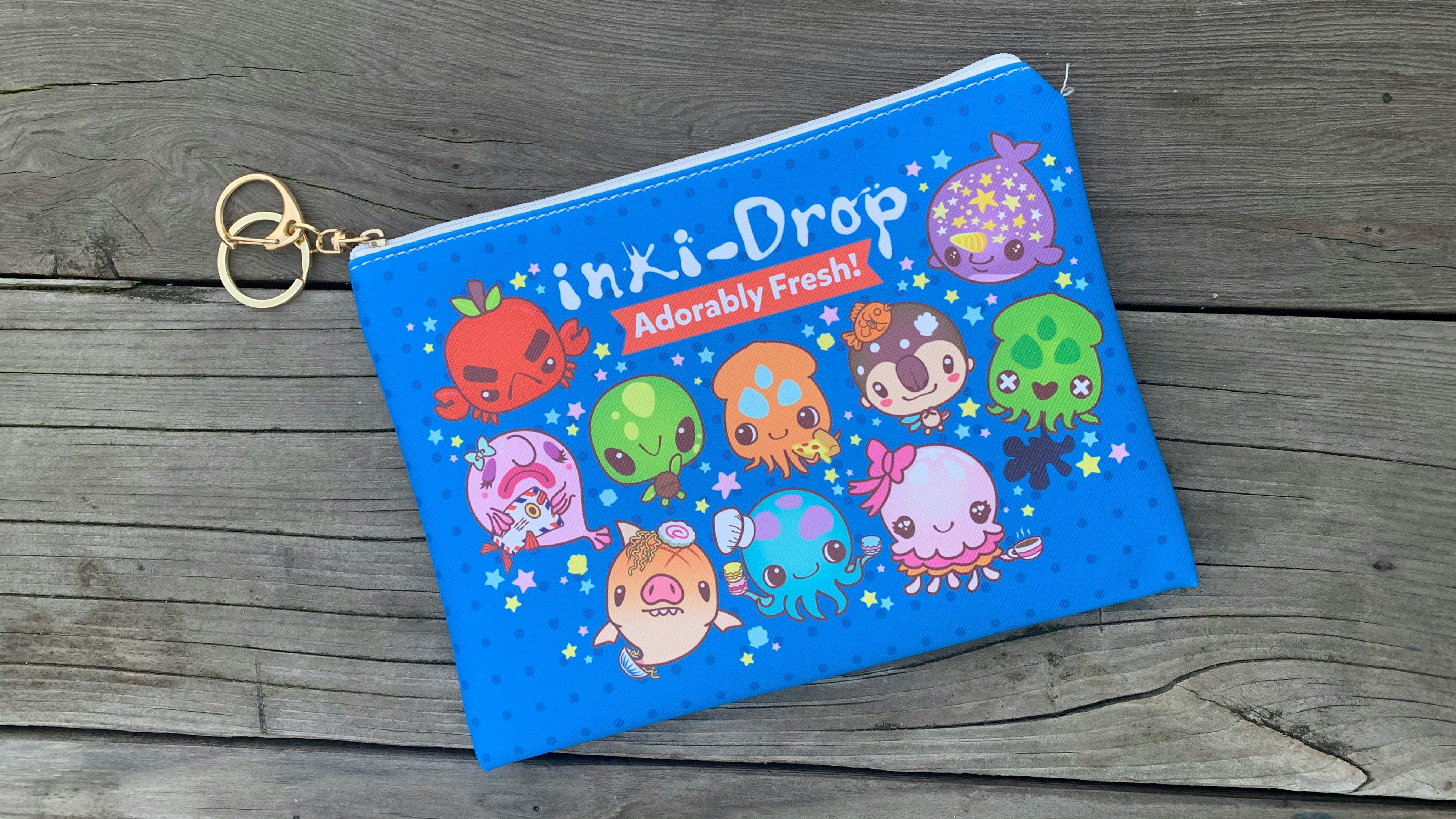 [EU&EE]  inki-Drop Crew Leatherette Pouch