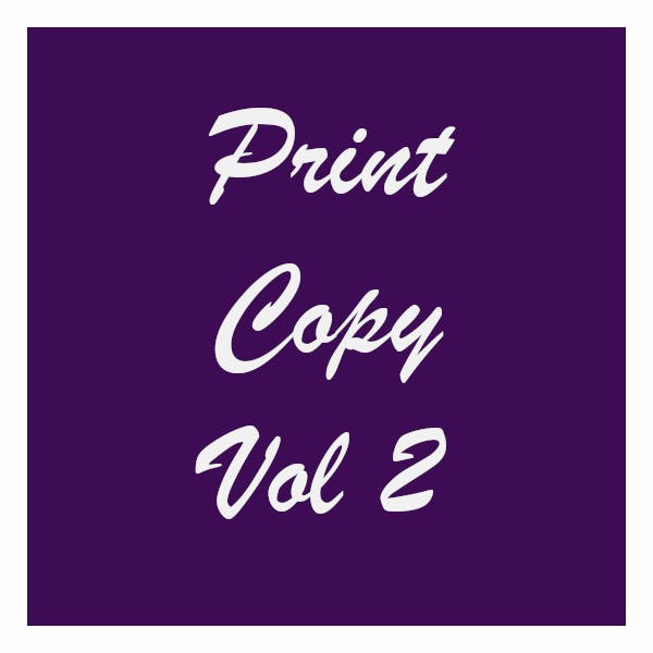 Shuttered Stanzas Vol 2 - Print Copy