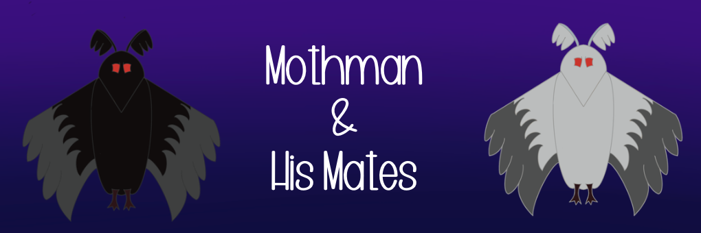 Mothman and Mates. And Enamel Pin Series
