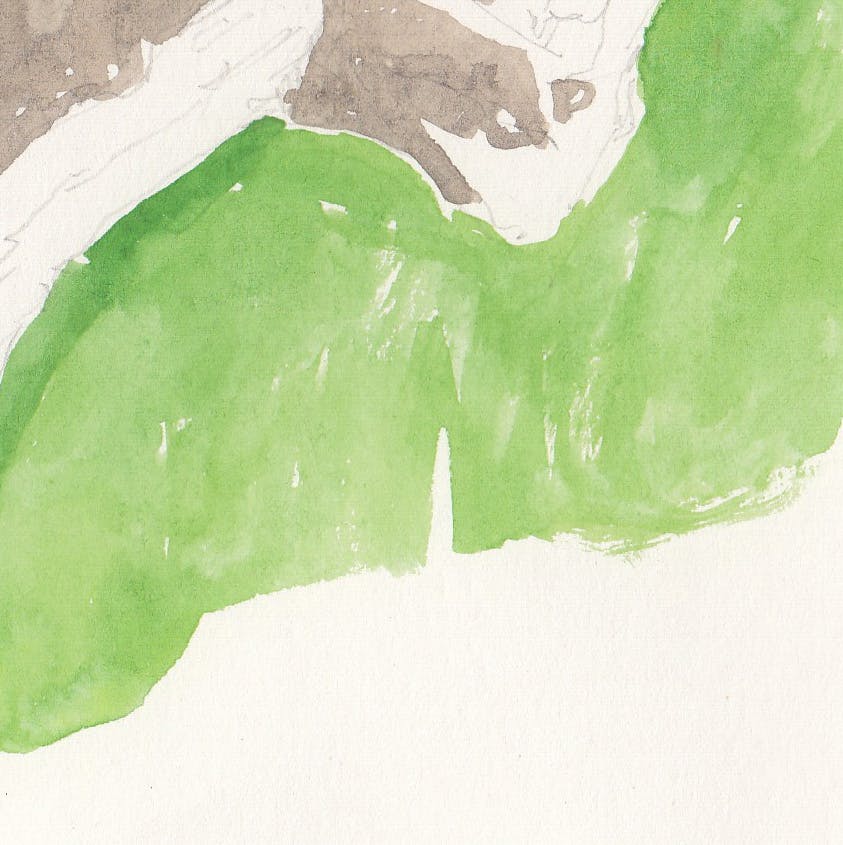 You pitch your tent outside the castle walls