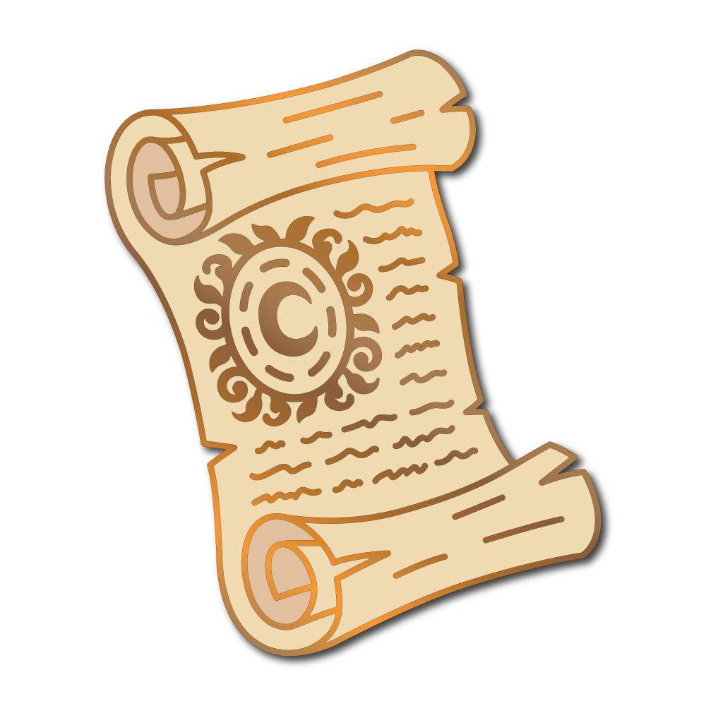 Mysterious Parchment Pin
