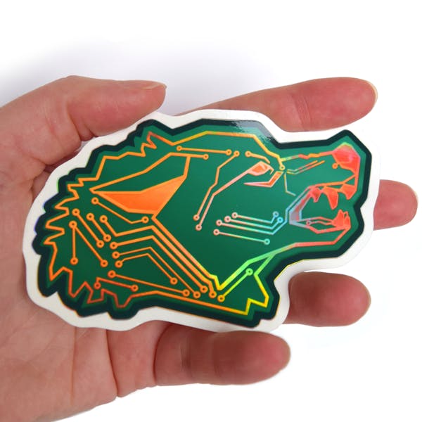 Selective Holographic Byte Sticker