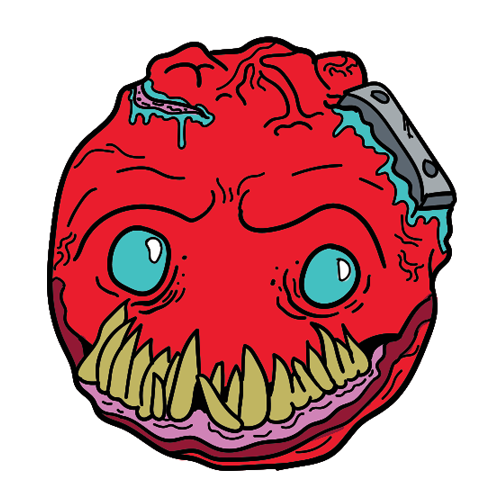 $2800 stretch goal - Unlock a red enamel pin variant