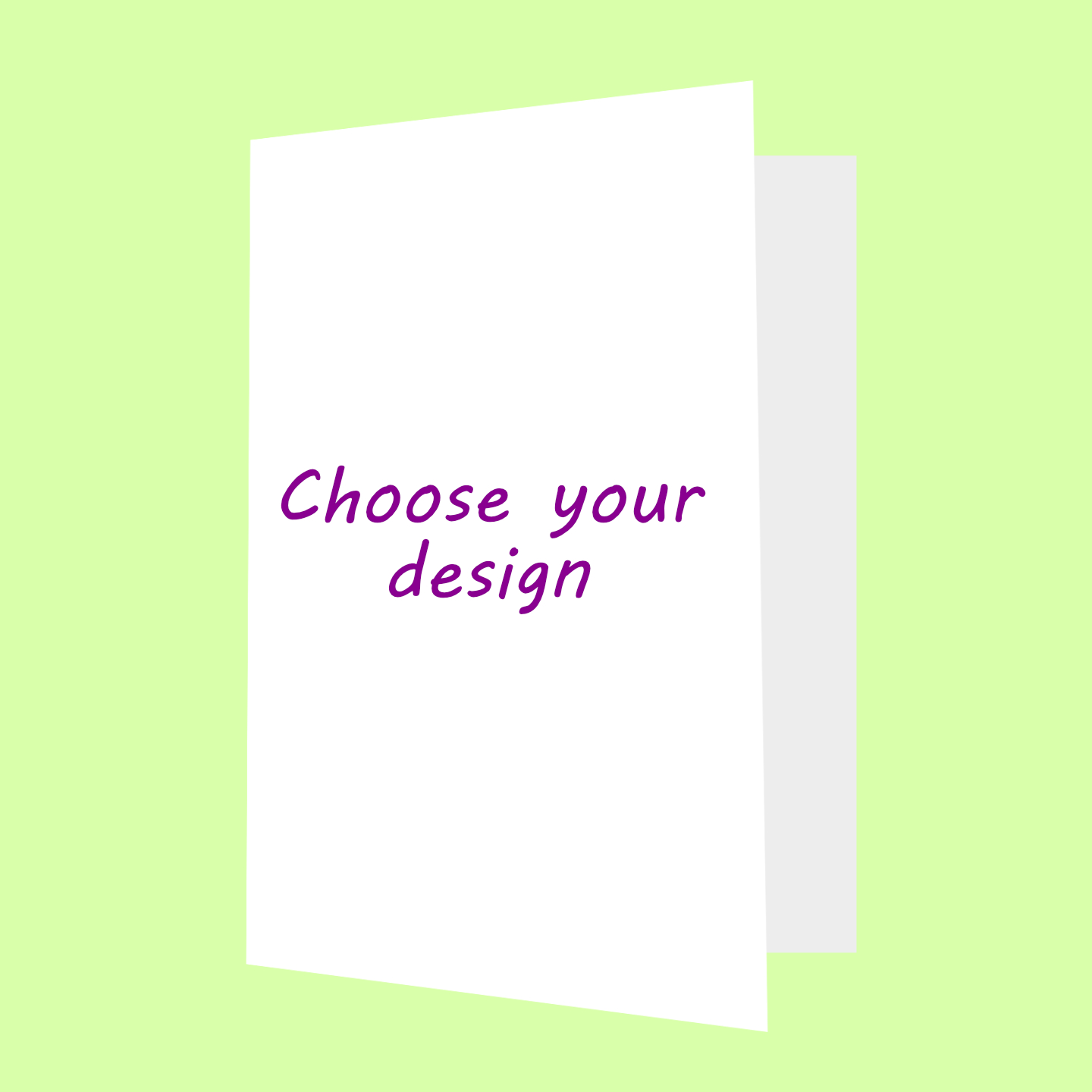 Extra Greeting Card