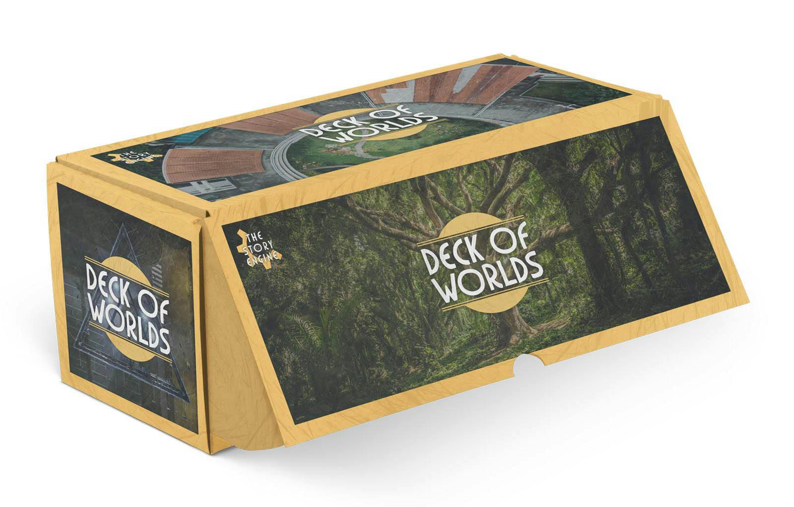 Folding Storage Box: Tree (Worlds) Design