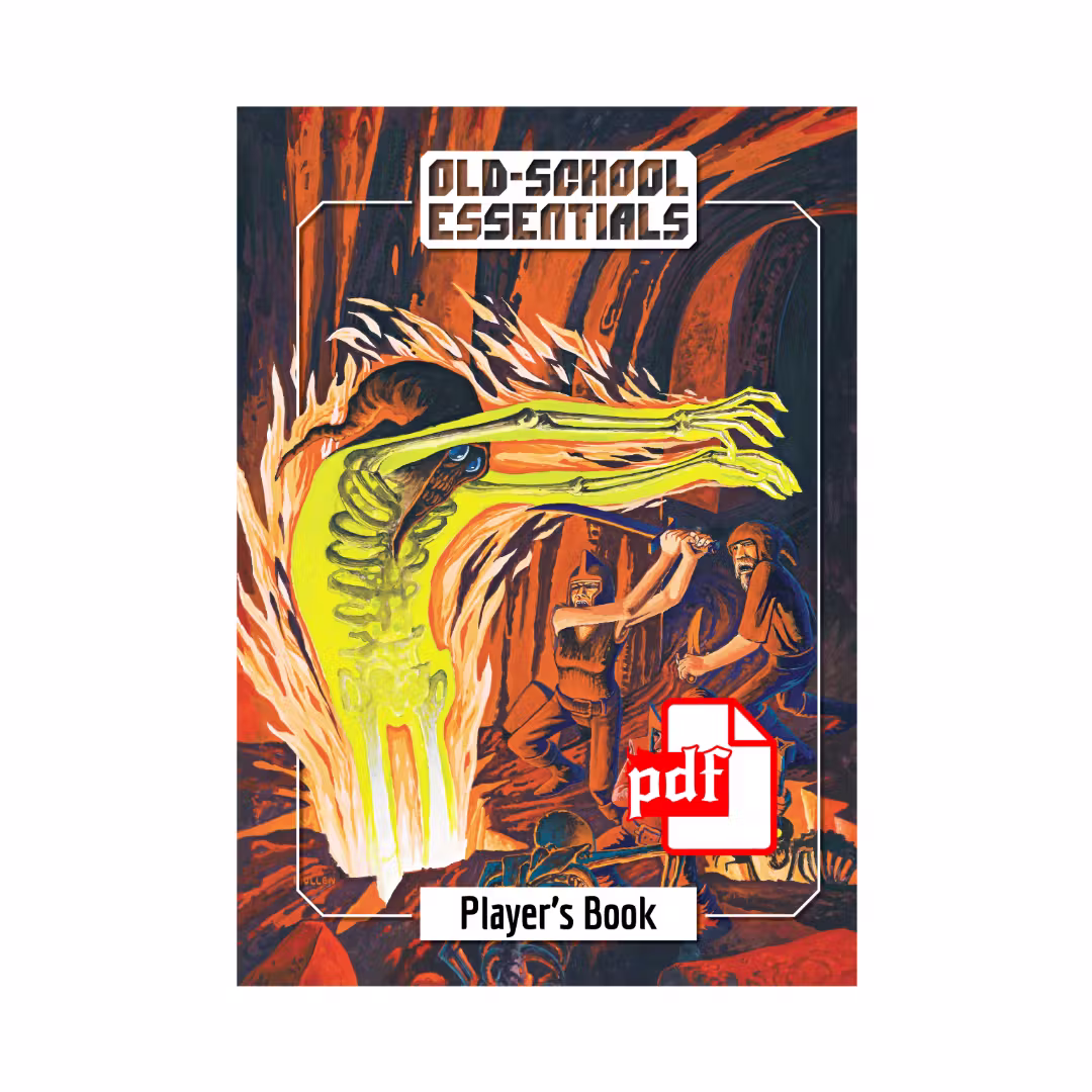 OSE Player's Book (2026 Printing) - PDF Only