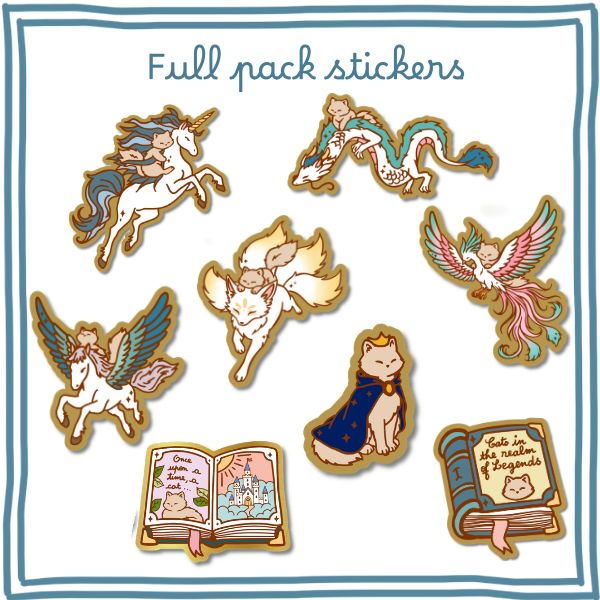 Full Pack stickers (One of Each)