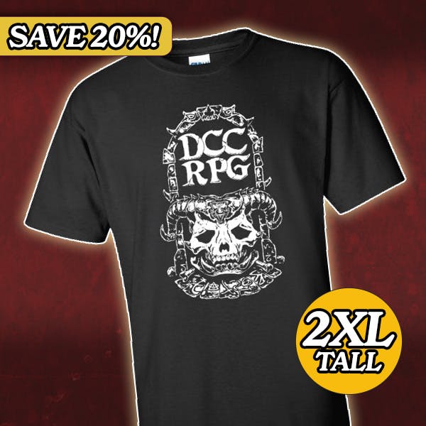 DCC Demon Skull T-Shirt (size 2XL Tall)