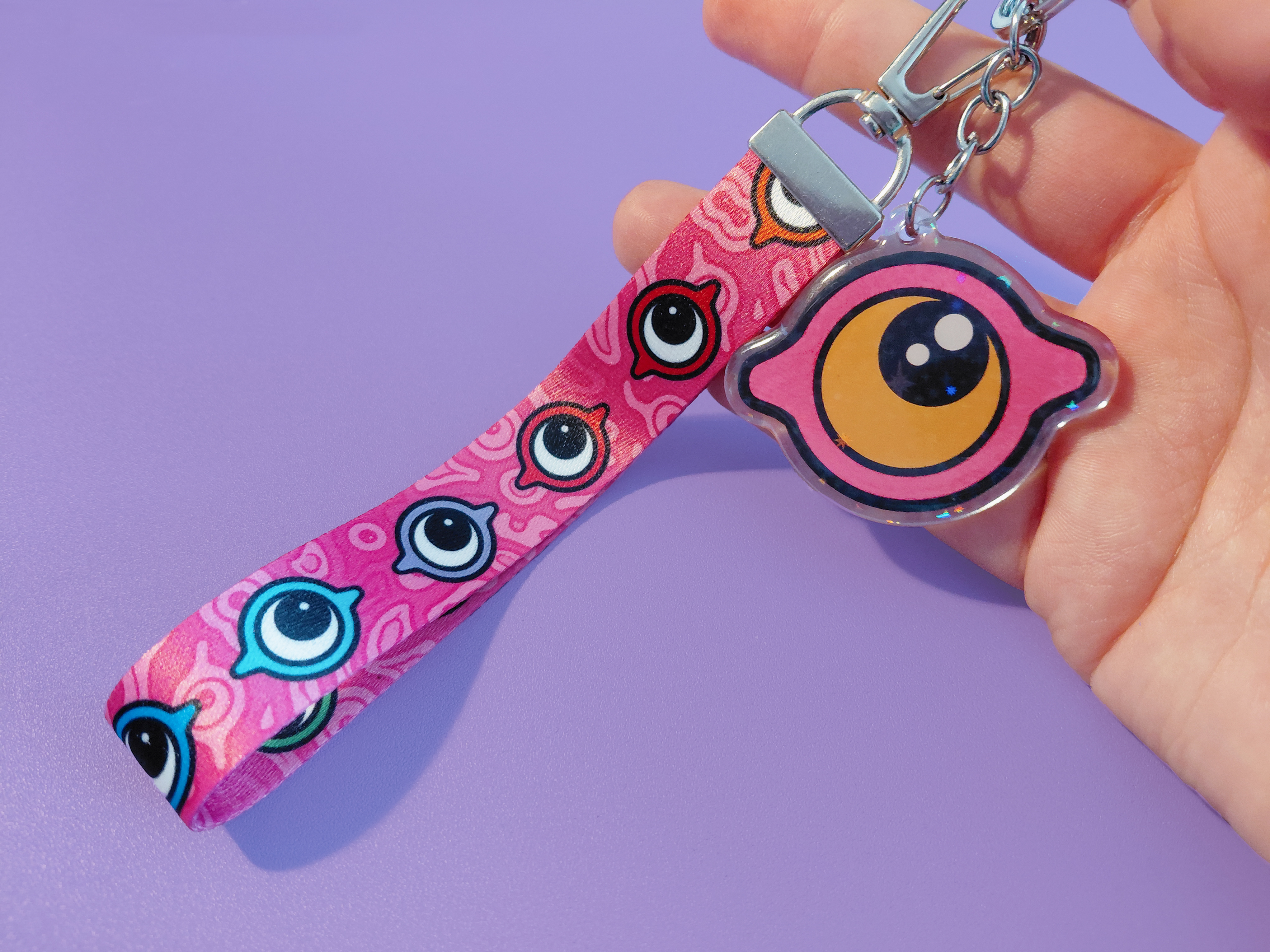 Eyes Wristlet