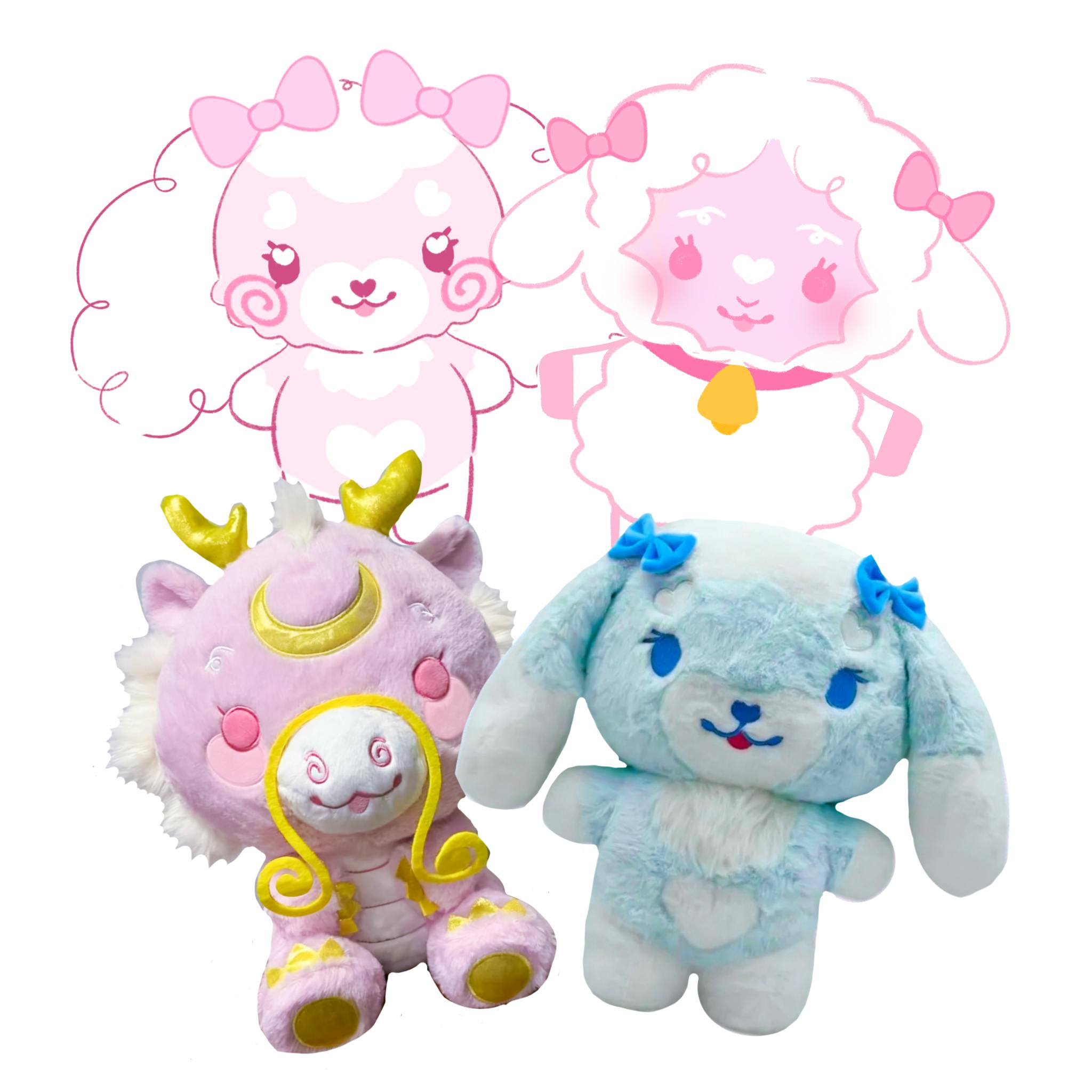 4x Standard Plushies Special Discount Bundle (your choice!)
