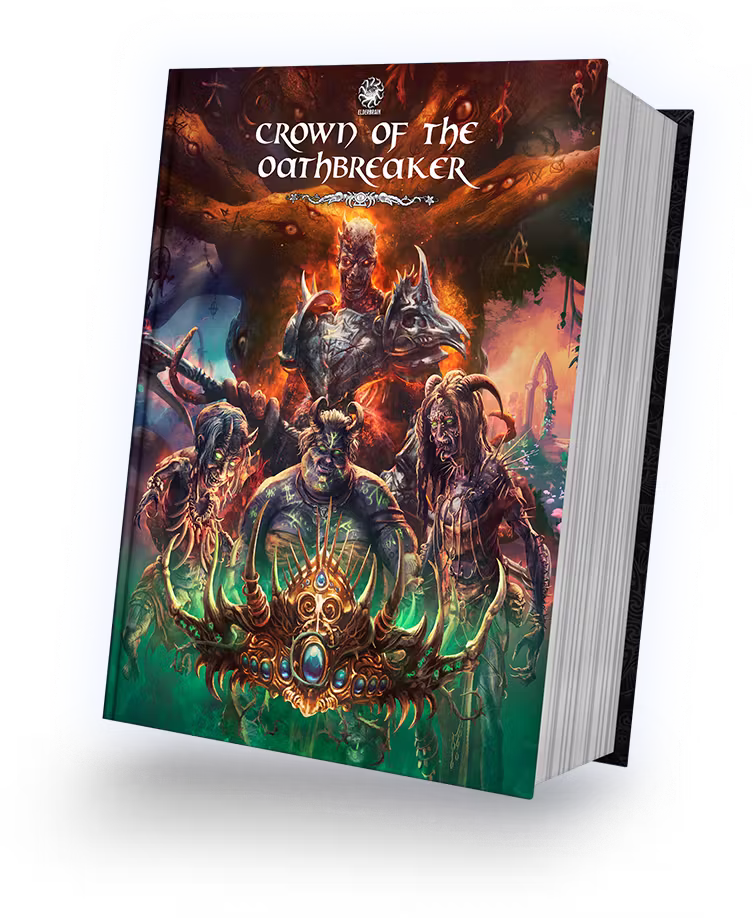 Crown of the Oathbreaker Hardcover Book