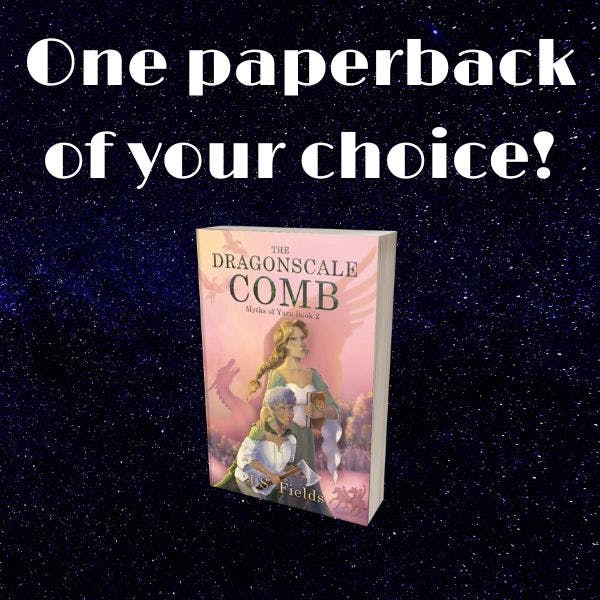 One Paperback Book of your choice!