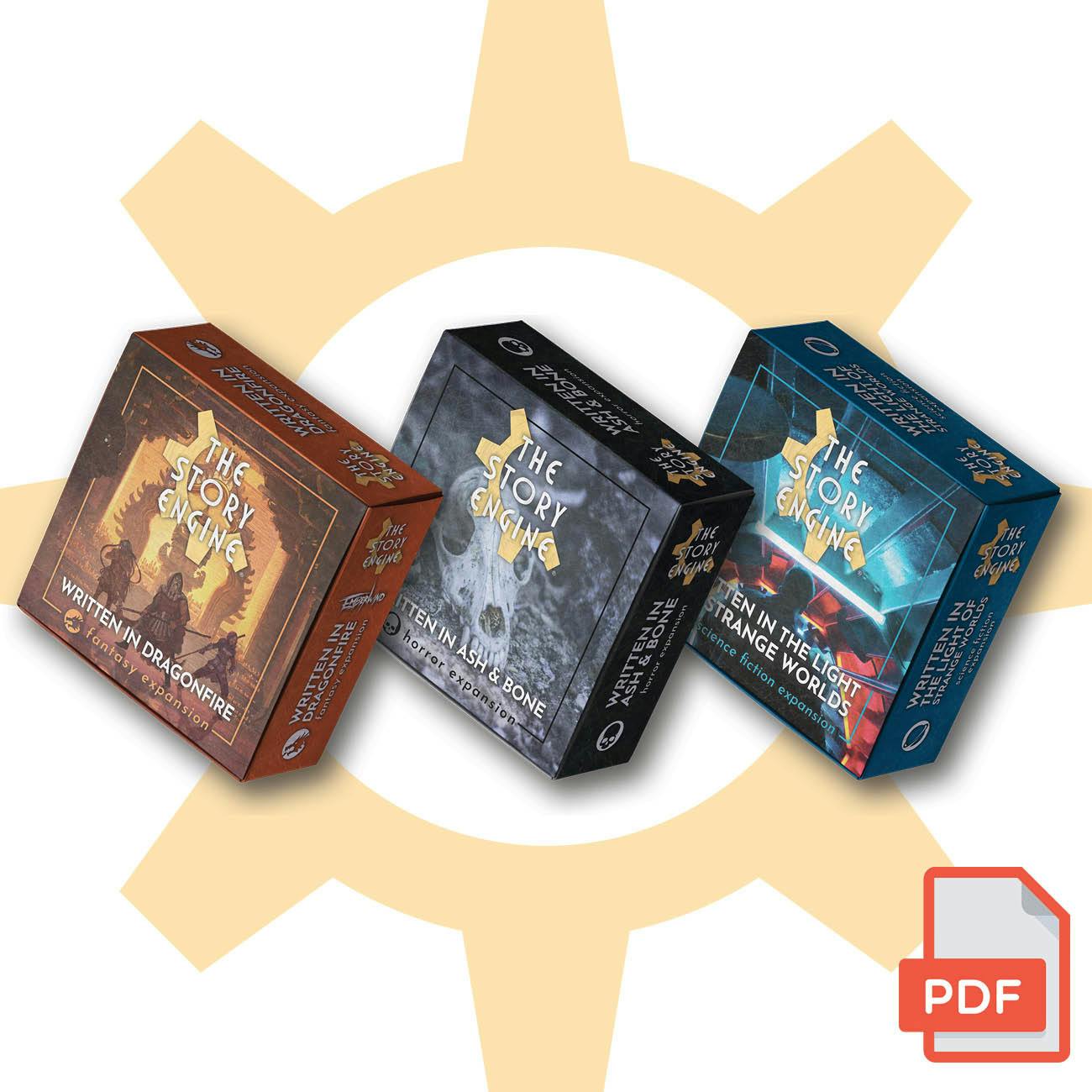 PDF "Starter" Story Expansion Set - THE STORY ENGINE DECK