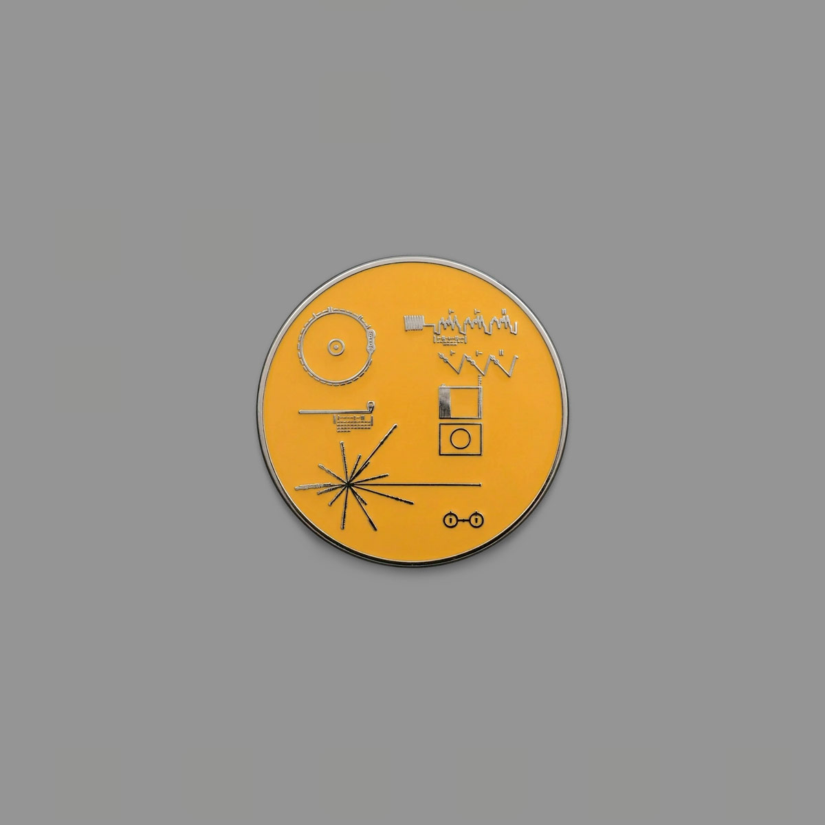 Mini Pin: Golden Record