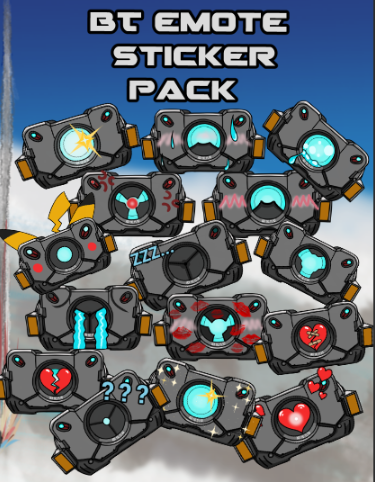 BT emote sticker pack