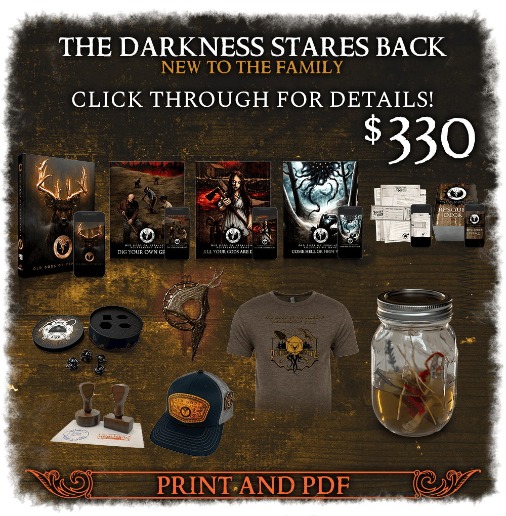 THE DARKNESS STARES BACK • NEW TO THE FAMILY