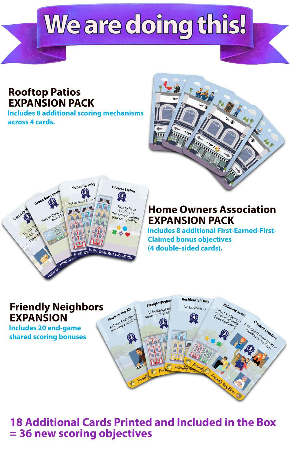 Happy Heights Project Update: We are doing it! 3 Expansions in EVERY ...