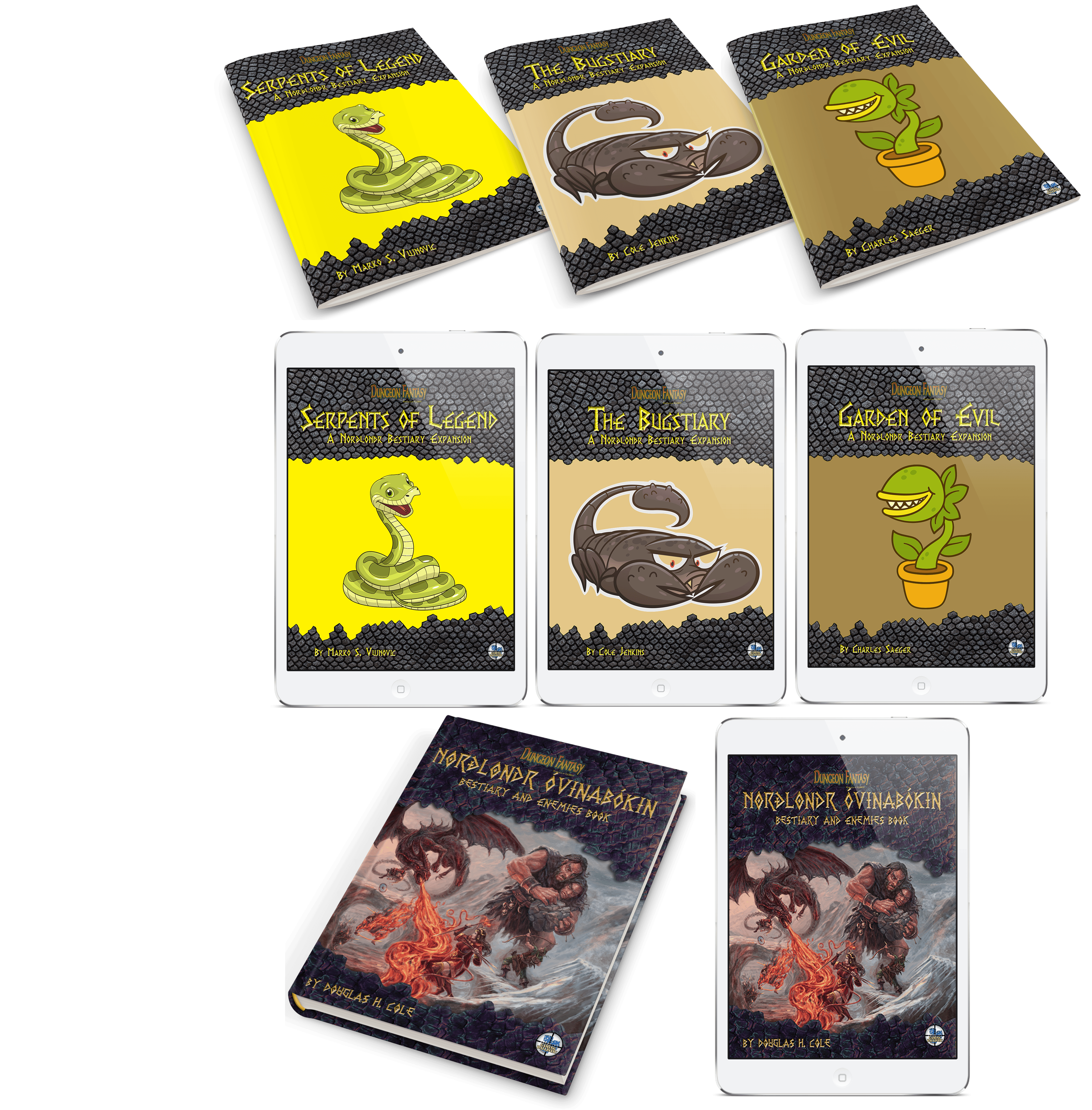 Nightmare Fuel + Bestiary (Print/PDFs)