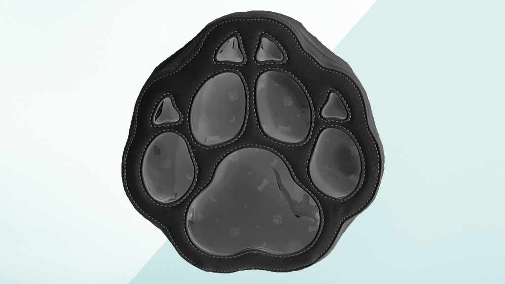 Paw Ita Bag - BLACK - Silver Hardware