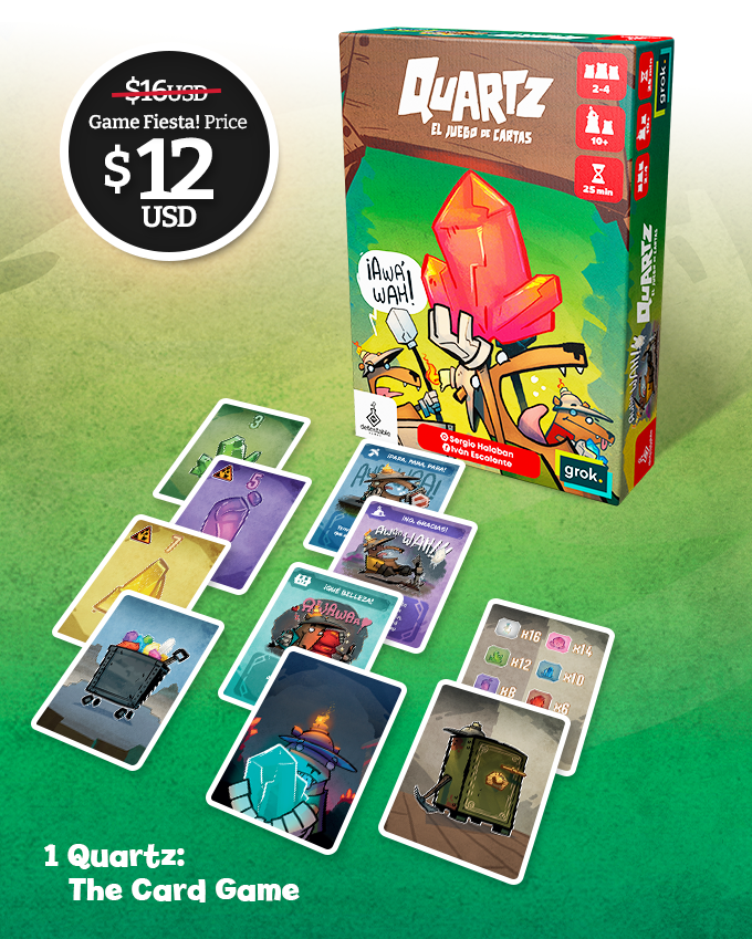 Extra copy: Quartz: The Card Game