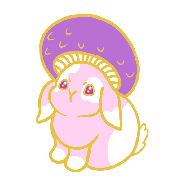 One Fungal Familiar Pin