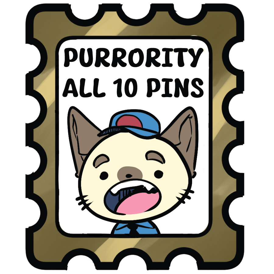 Purrority mail - whole set