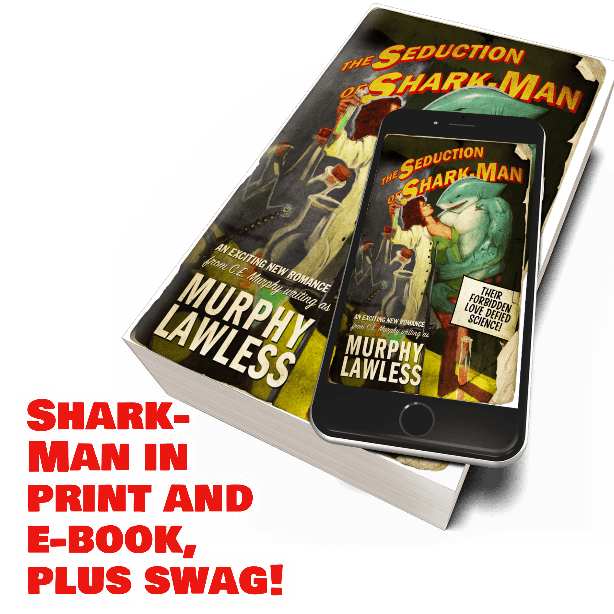 Signed SHARK-MAN + Swag