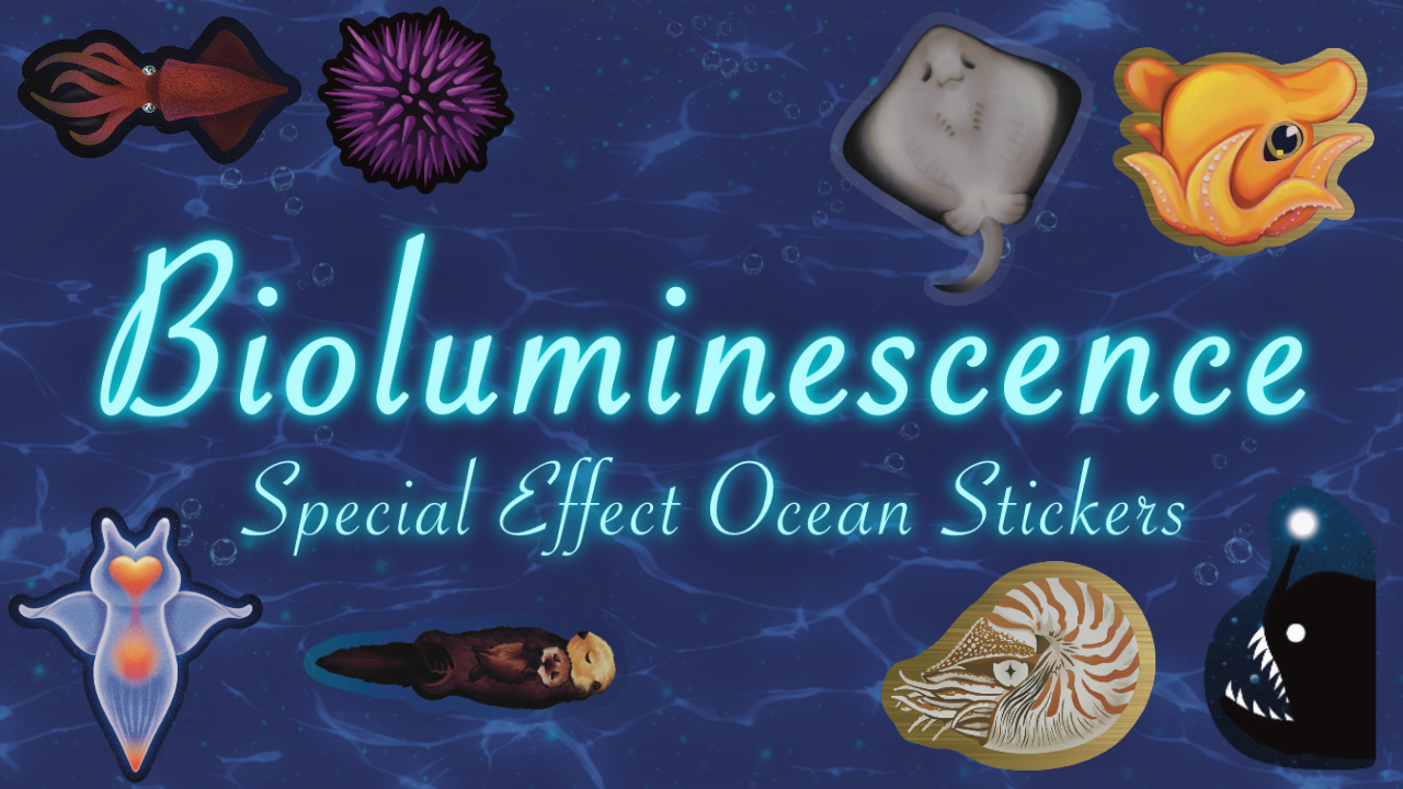 Bioluminescence - Special Effect Ocean Stickers