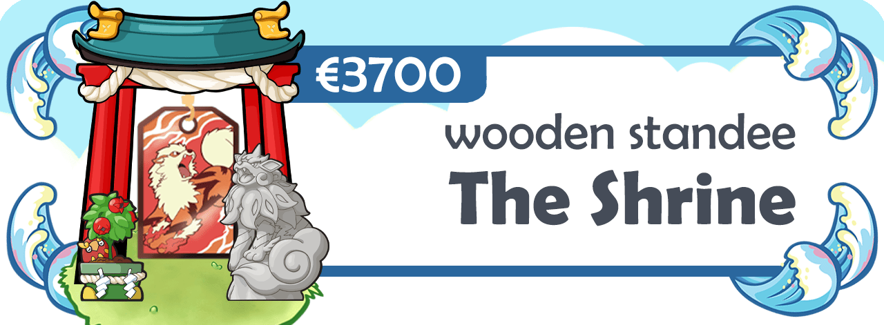 'The Shrine' as wooden standee has been unlocked!