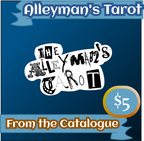 From the Catalogue - Alleyman's Tarot pin