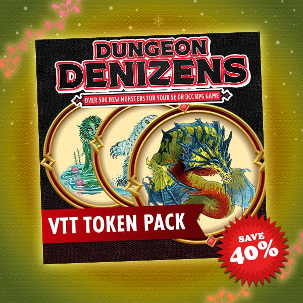 Dungeon Denizens VTT Token Pack (Digital)