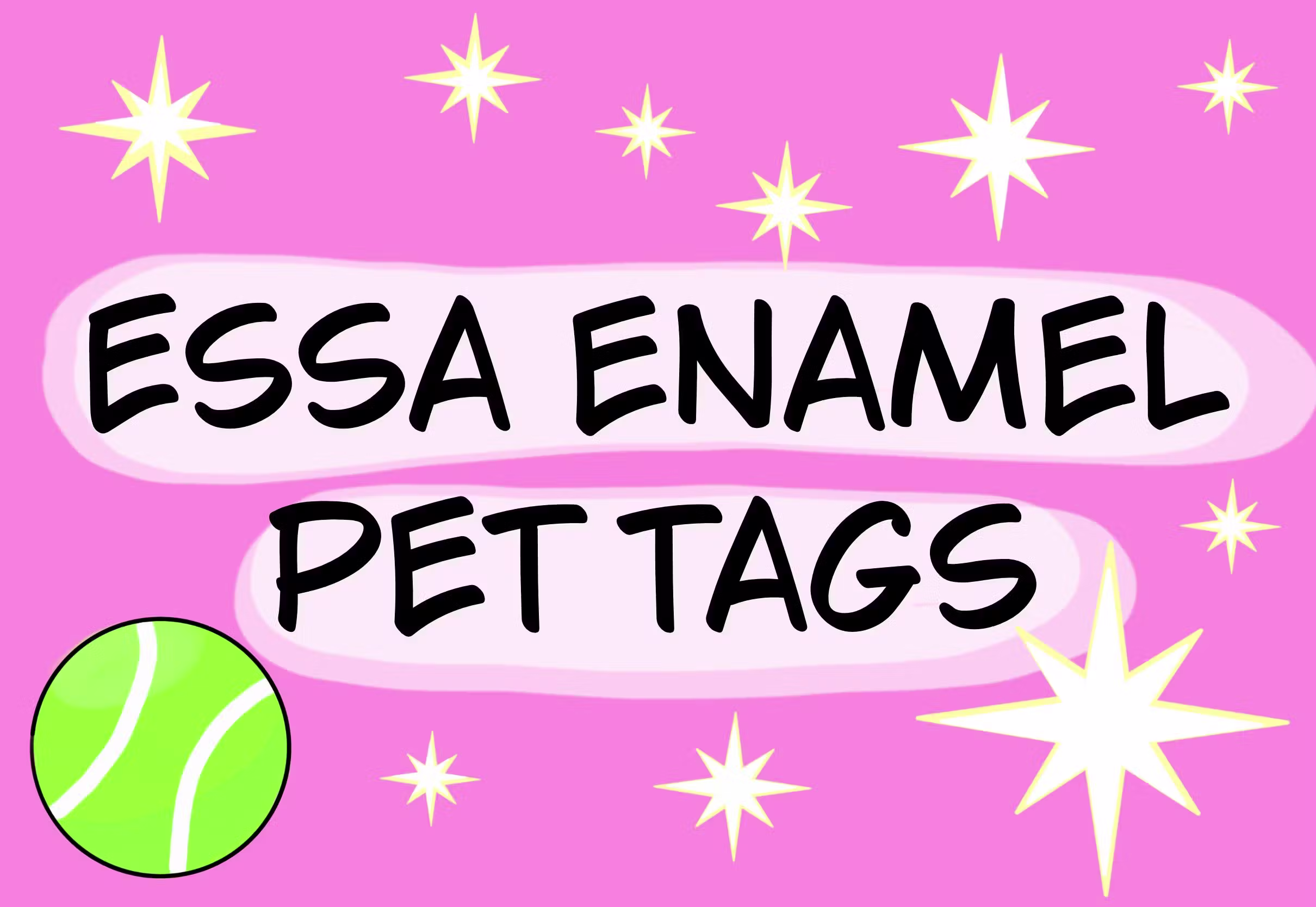 ESSA enamel pet tags