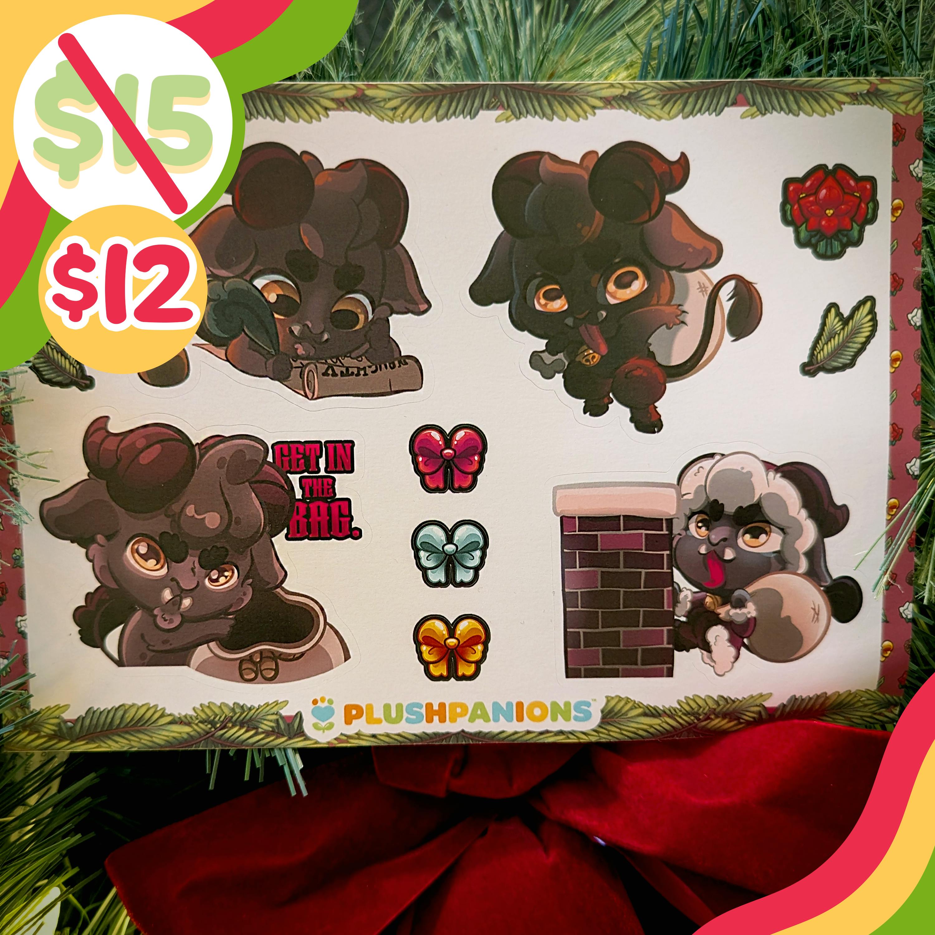 🐐 Krampus Sticker Sheet 🐐