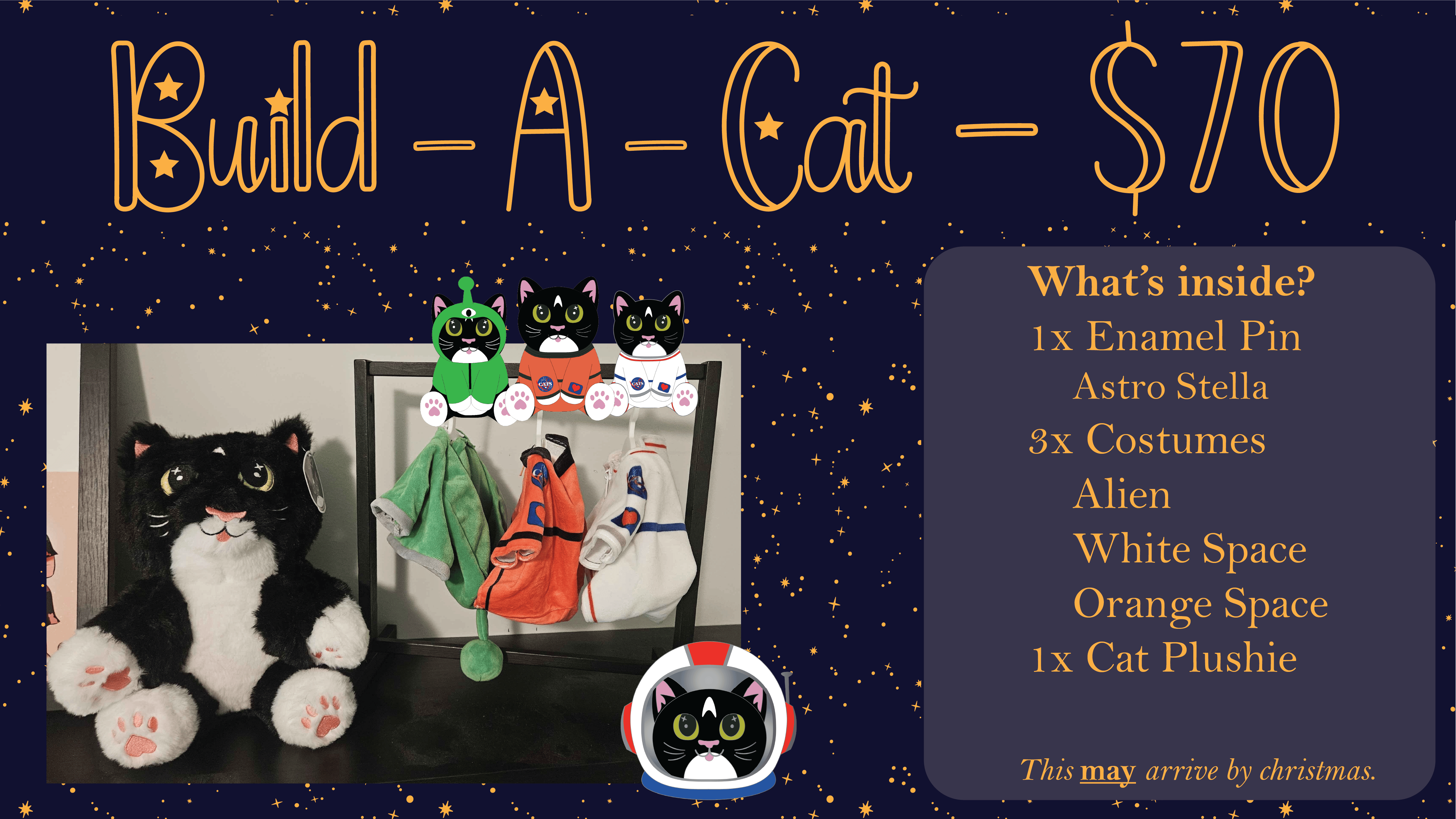 Build a Cat Plushie Bundle