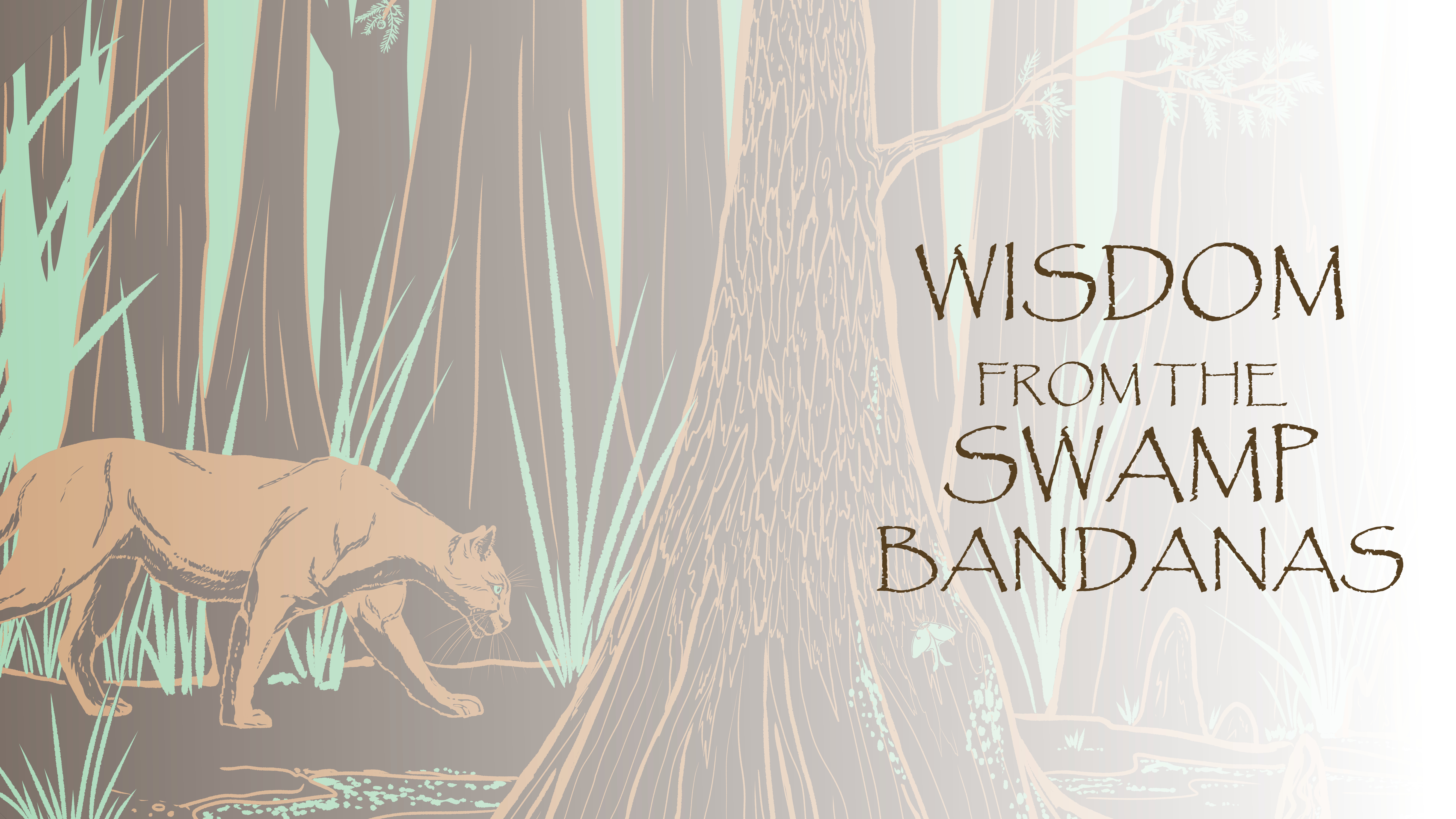 Wisdom from the Swamp Bandana Scarf Collection
