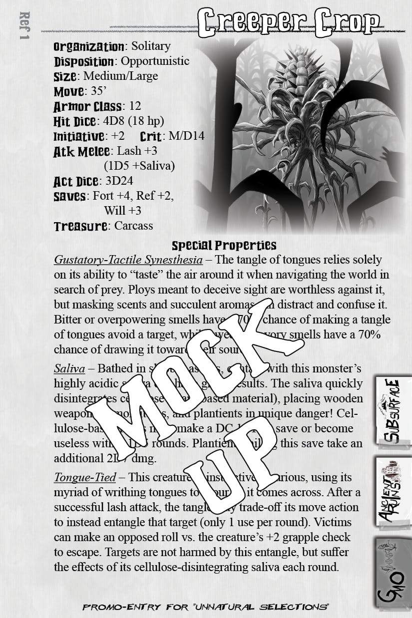 Get a Copy of the "Creeper Crop" Bonus Monster (for those that missed it)