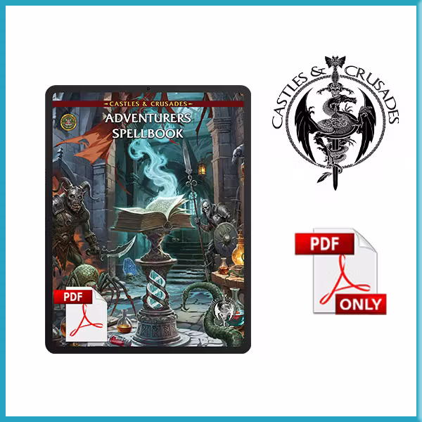 Castles & Crusades Adventurers Spellbook (PDF)