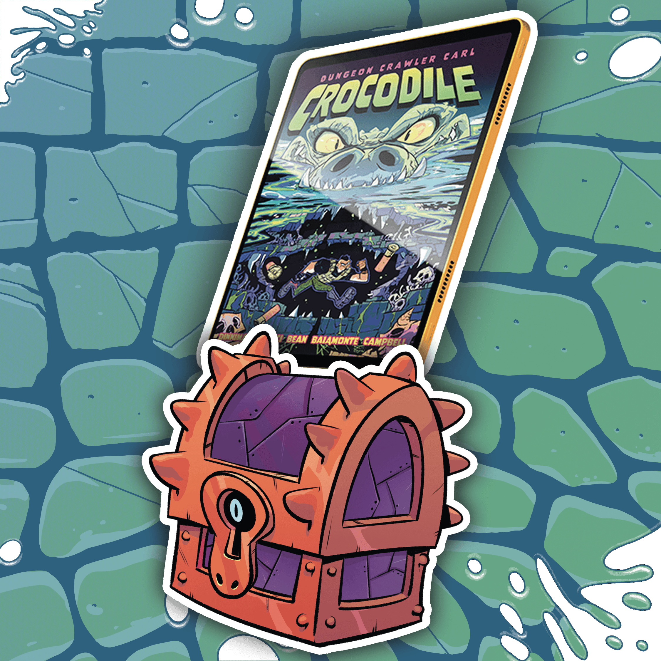 BRONZE CROC BOX -- get the Crocodile digital PDF edition