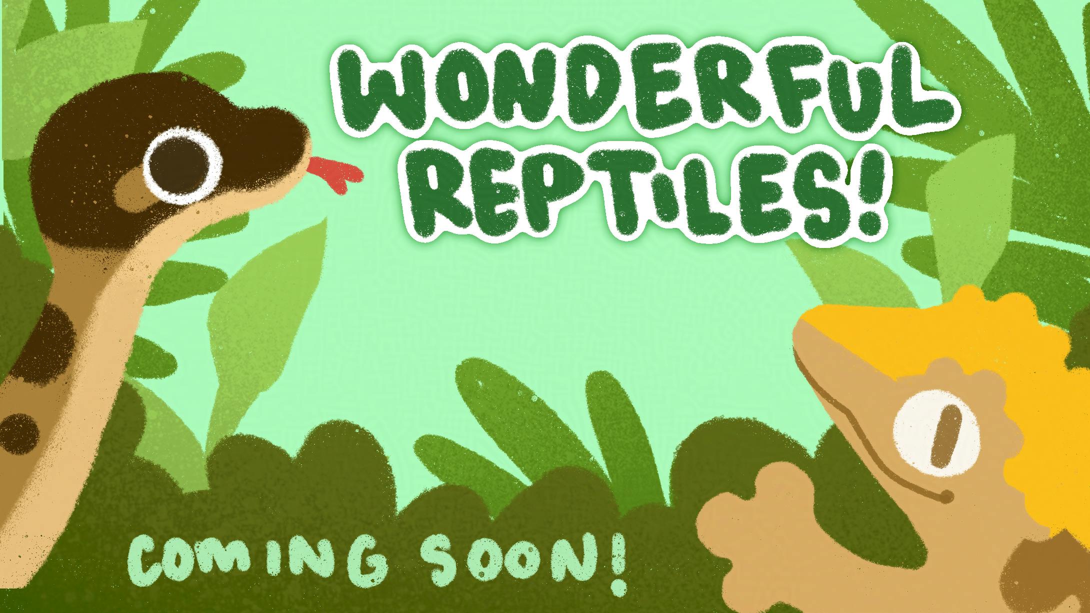 Wonderful Reptiles: soft, cute, weighted, and warm!